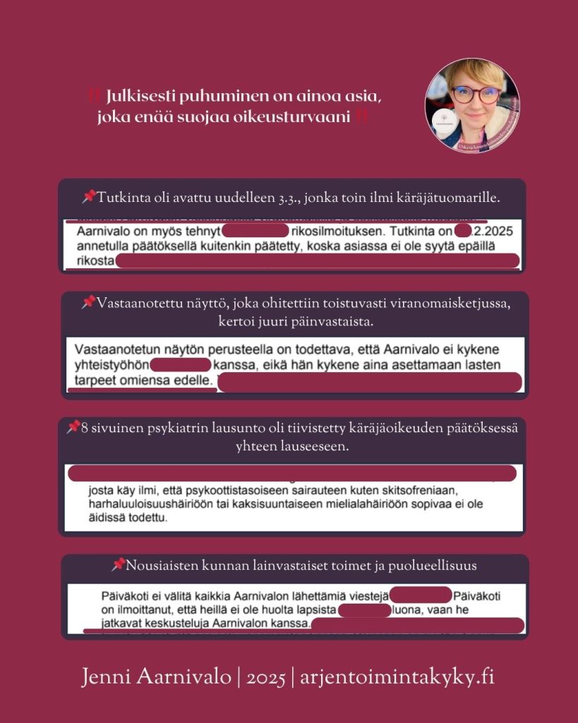 viranomaisketjun epäonnistuminen sivuutti asiantuntijanäytön ja heikensi oikeusturvaa